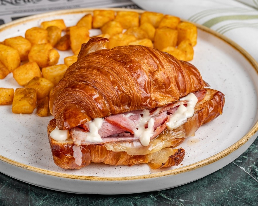 French Ham & Cheese Croissant