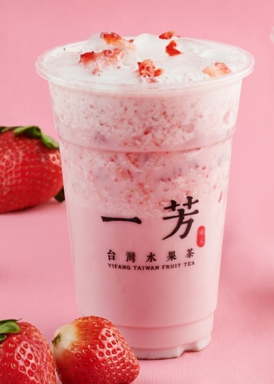 🍓 Strawberry Milk Frappe 草莓鮮奶
