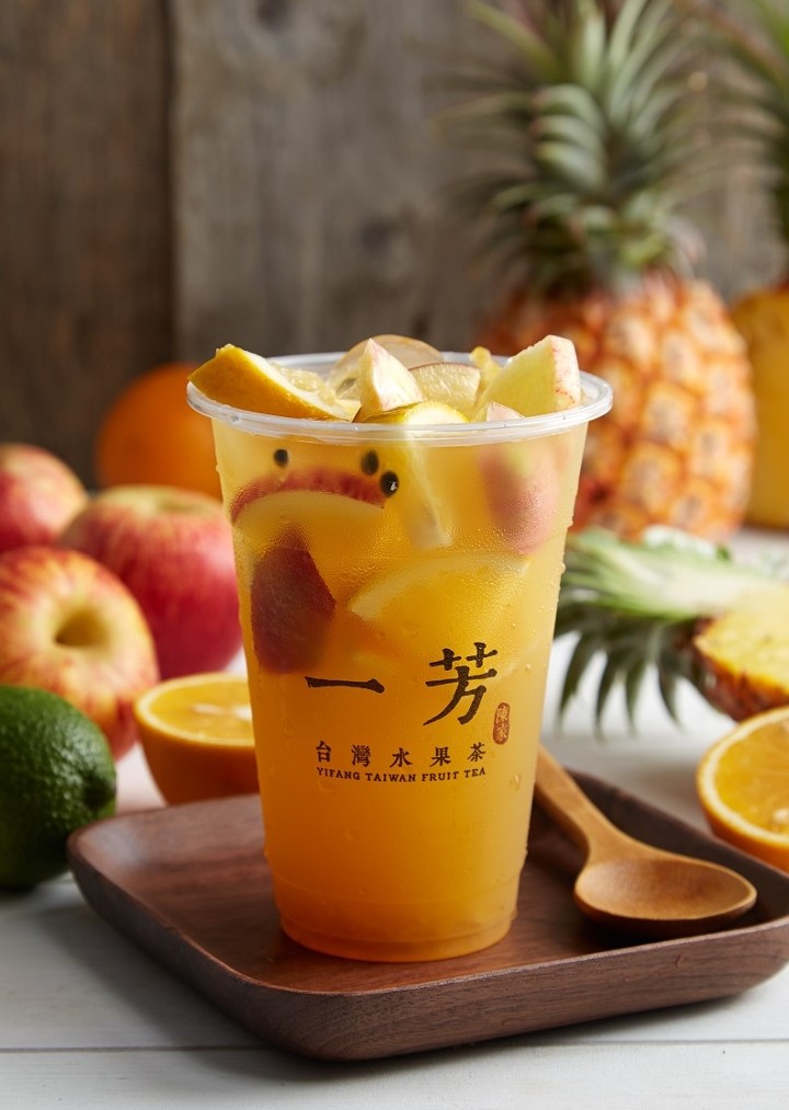 🍍YiFang Taiwan Fruit Tea 一芳水果茶
