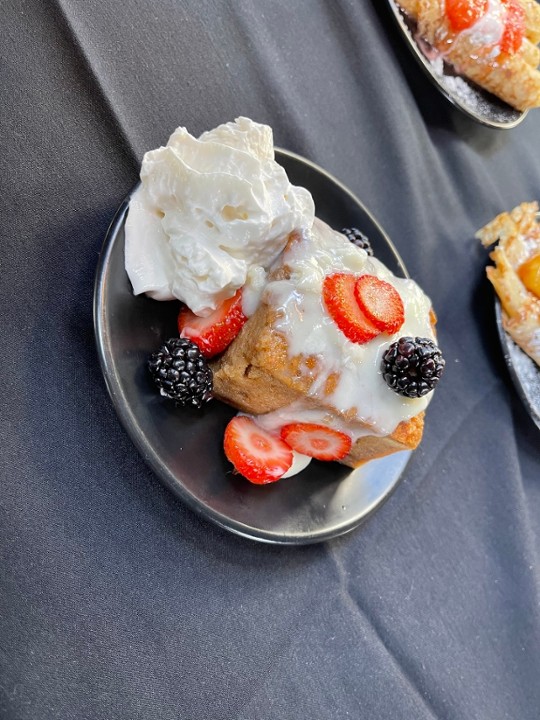 White Chocolate Bread Pudding