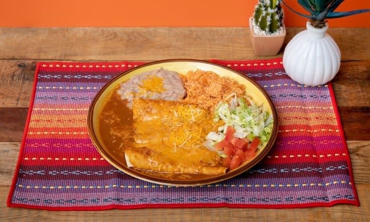 Enchiladas plate