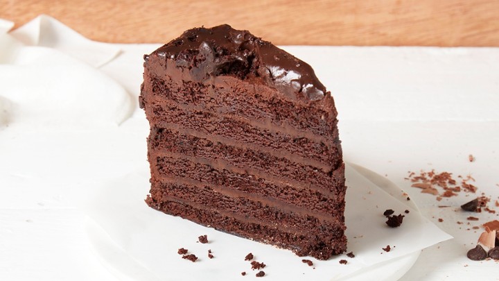 Giant Chocolate Cake Slice