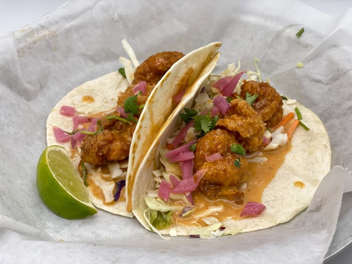 Wang Wang Shrimp Tacos