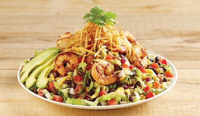 Southwest Avocado Shrimp Salad