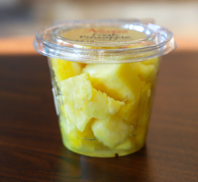 Fresh Pineapple Cup