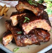 Sugarfire Farmington Farmington - Half Rack of Ribs Plate