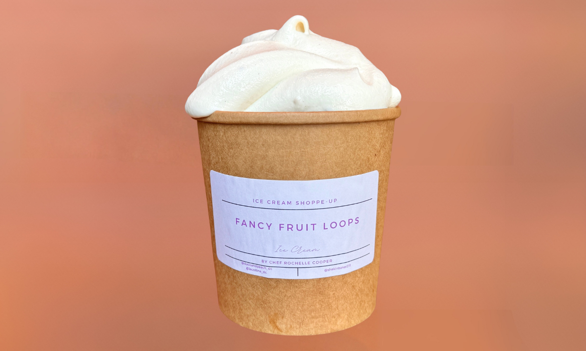 Fancy Fruit Loops Ice Cream