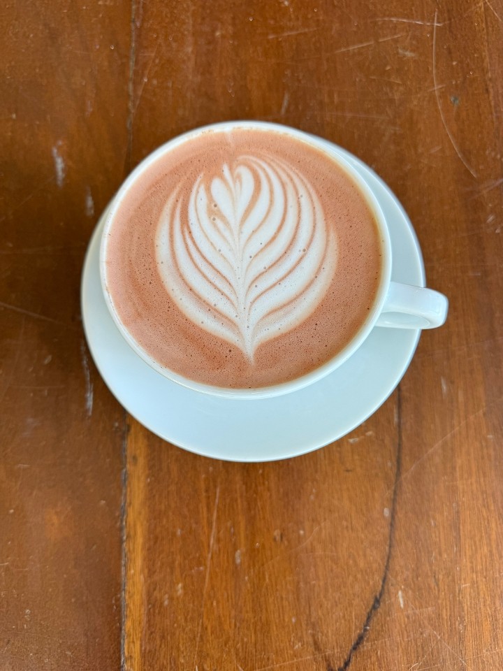 dawn patrol latte (default coco milk)