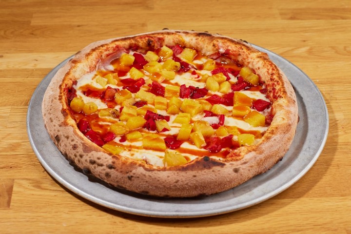 On Tilt Hawaiian Pizza