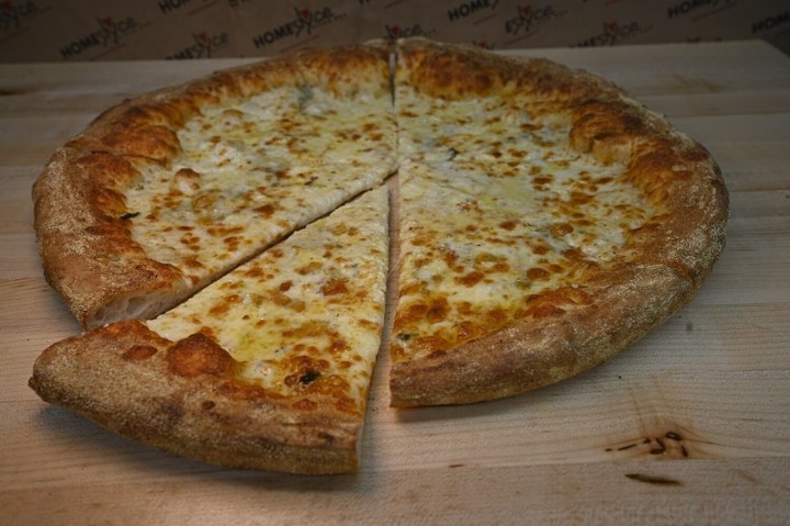 8" Four Cheese & Garlic Pizza