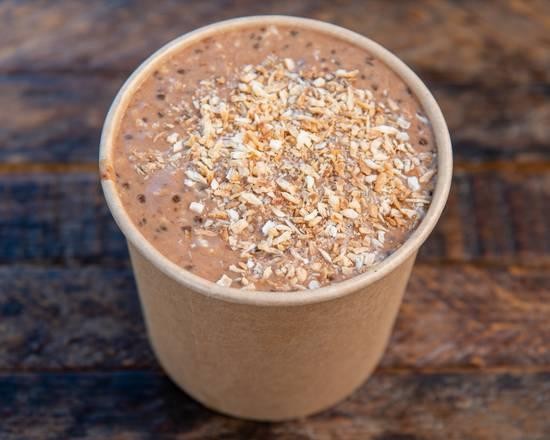 Overnight Peanut Butter Chocolate Chia & Oat Pudding