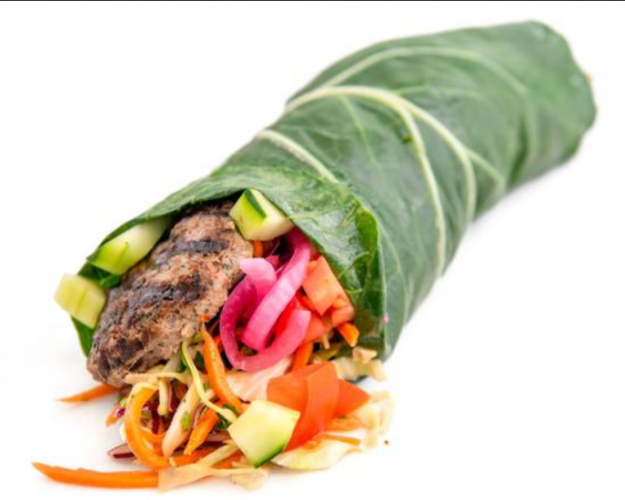 Custom Paleo Beef Wrap