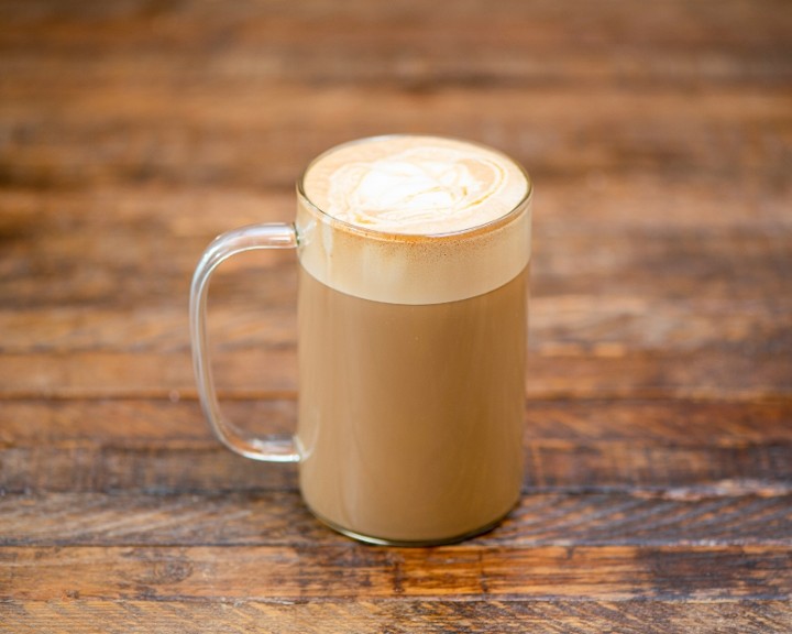 Organic Hot Salted Caramel Latte