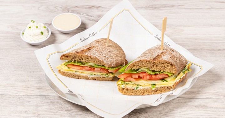 Herb Omelet Sandwich