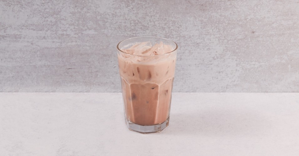 Iced Belgian Chocolate (already pre made with whole milk)