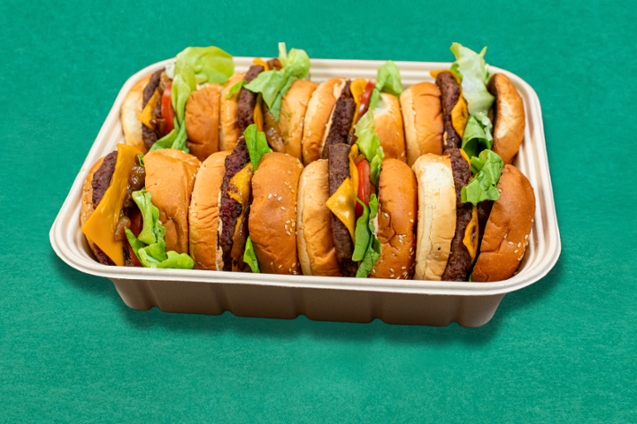 IMPOSSIBLE CHEESEBURGER PLATTER