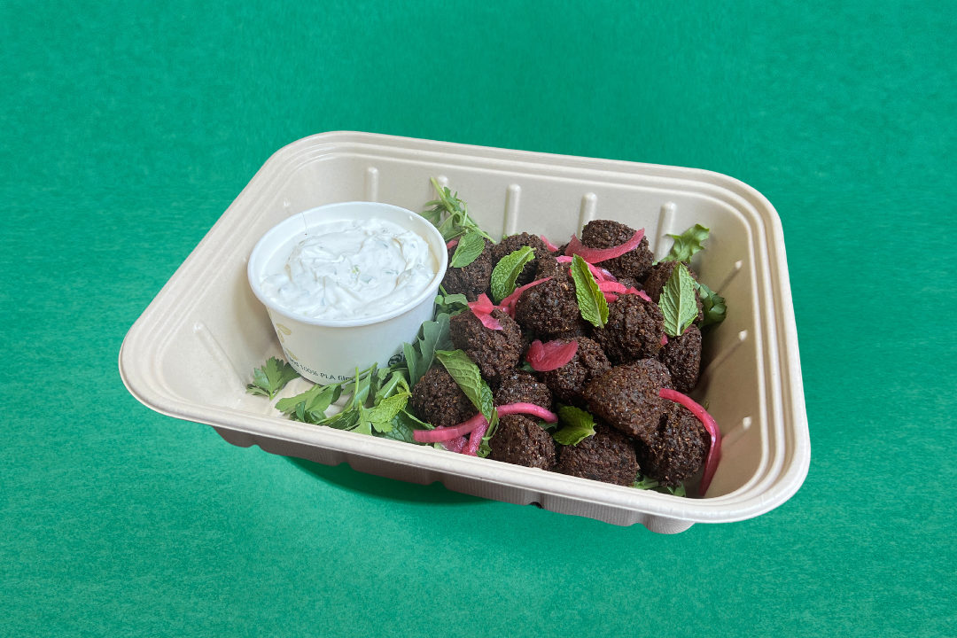FALAFEL WITH TZATZIKI
