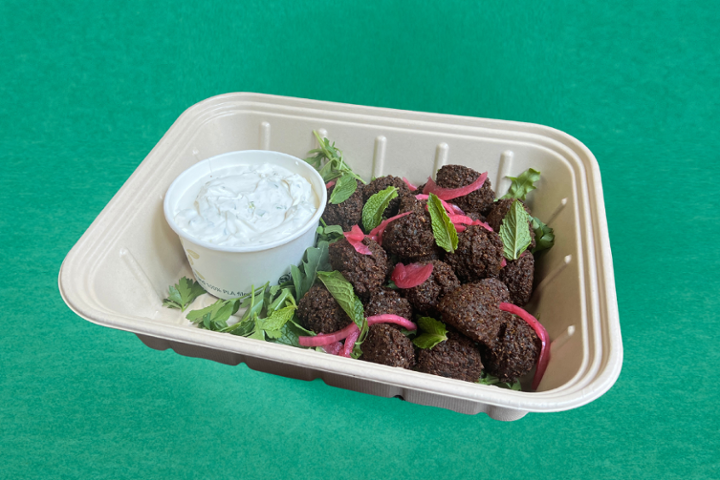 FALAFEL WITH TZATZIKI