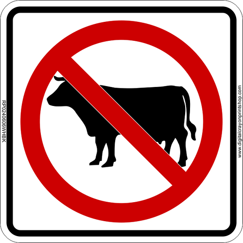 No Beef Products