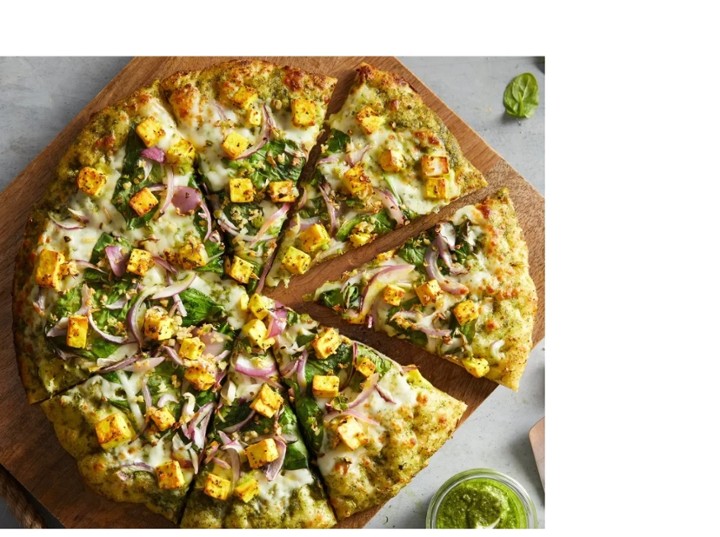 Palak Paneer Pizza