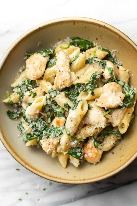 Spinach Chicken Pasta