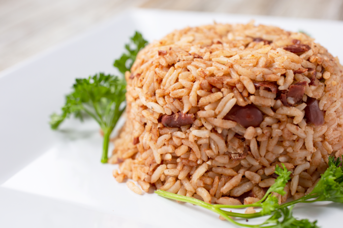 Rice and Peas (Side Order)