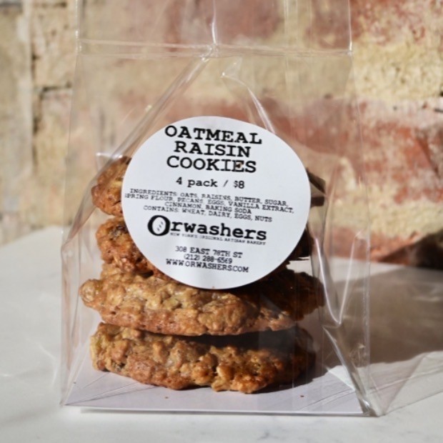 Oatmeal Raisin Cookie - 4 pack