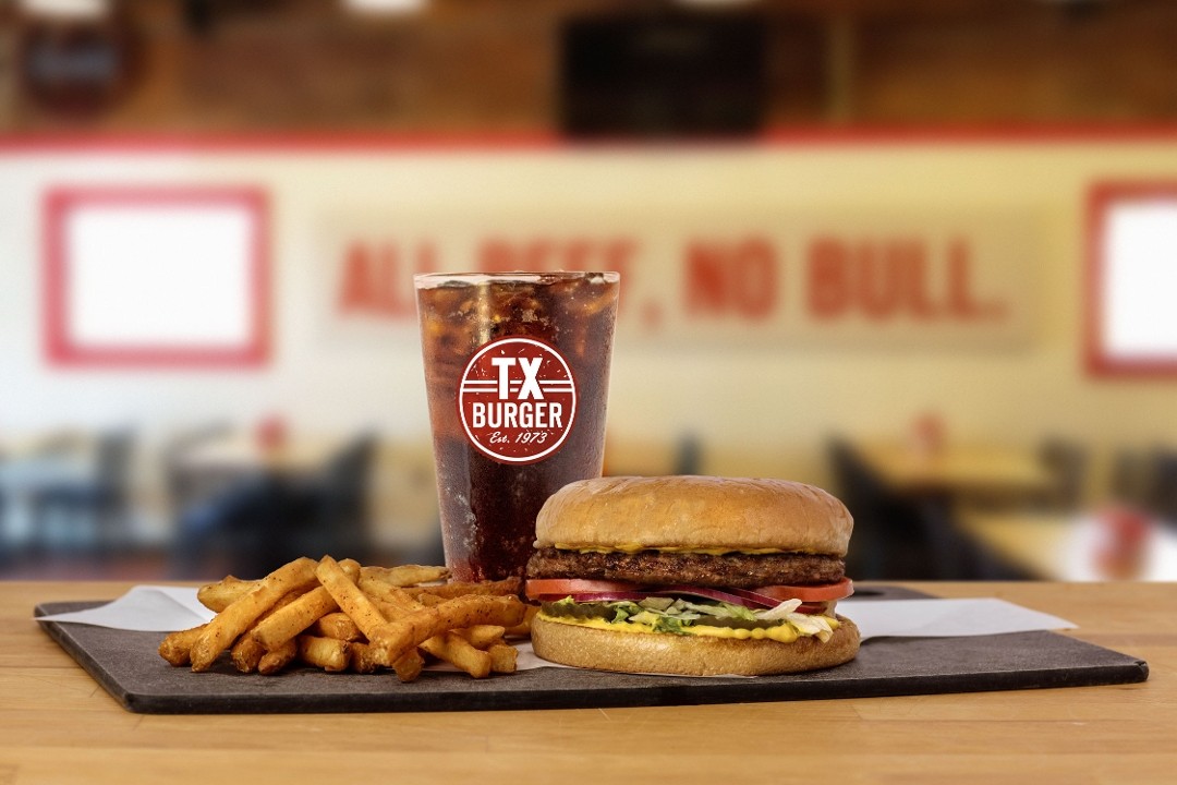 #1 TX Burger Combo