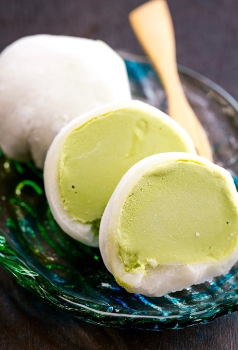 Green Tea Mochi Ice Cream