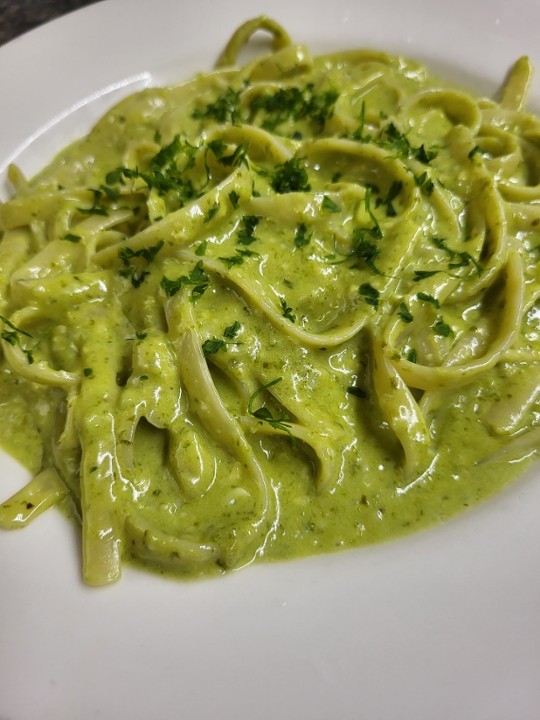 Pasta with Pesto Sauce