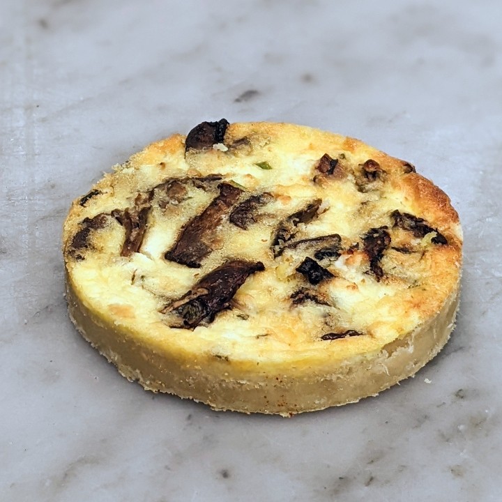 Mushroom Quiche