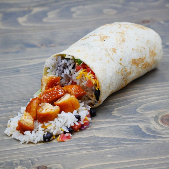 Honey Chipotle Chicken Burrito (Truck Style)