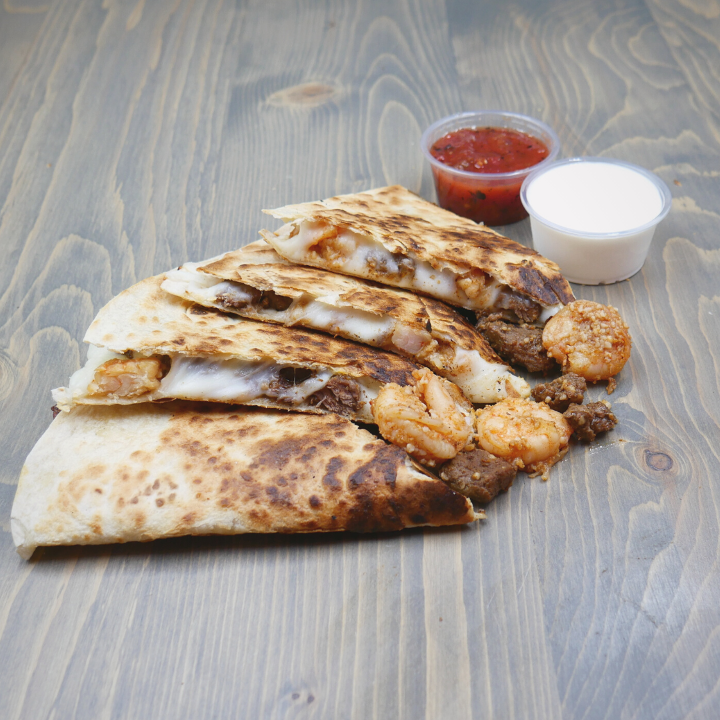 Surf N Turf Quesadilla