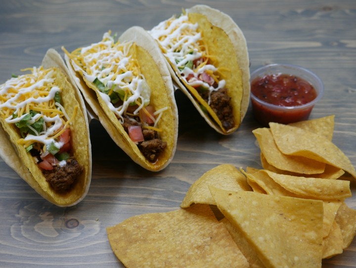 "Tres Hermanos" Tacos (3)