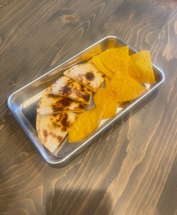 Kids Quesadilla with Chips & Juice
