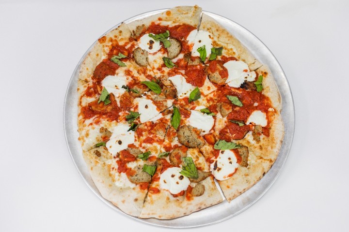 Meatball Pizza