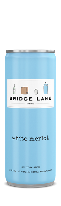 Bridge Lane White Merlot 250ml can TO