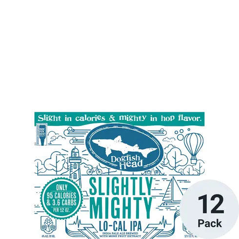 Dogfish Head Slightly Mighty IPA 12pk-12oz TOcans