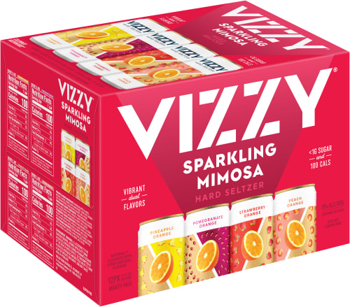 Vizzy Variety Mimosa Variety 12pk 12oz can TO
