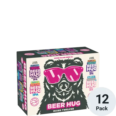 Goose Island Beer Hug Mixed Pack 12pk-12oz cans TO