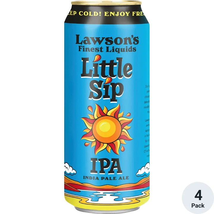 Lawson's Little Sip 4pk-16oz cans