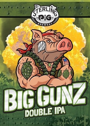 Sterling Pig Big Gunz 4Pk 16-oz can TO