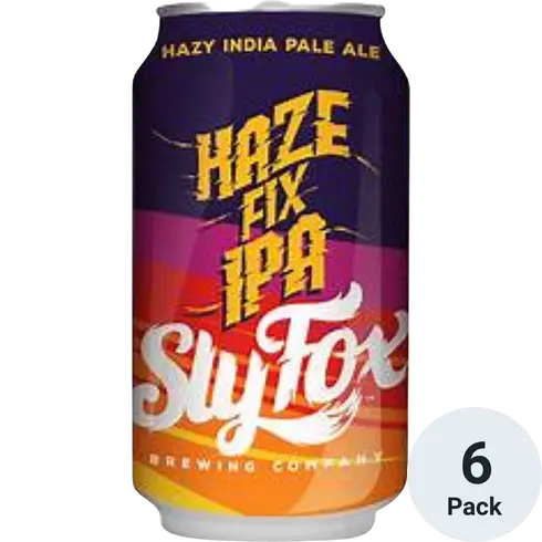 Sly Fox Haze Fix IPA 6pk-12oz cans TO
