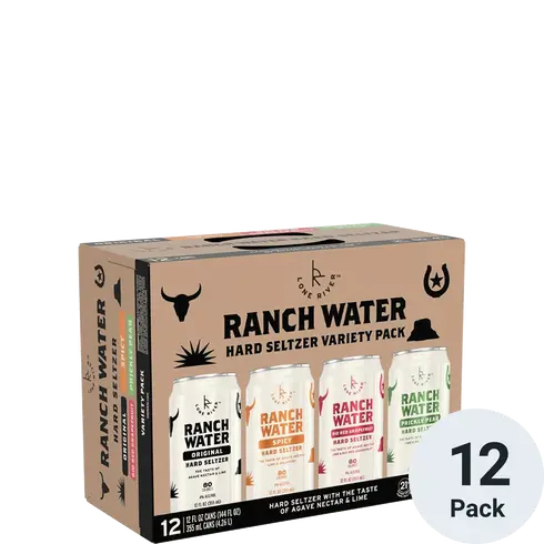 Lone River Ranch Water Variety Pack 12pk-12oz cans TO