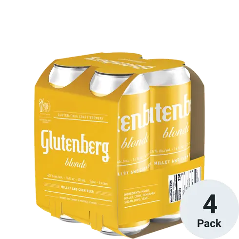 Glutenberg Blonde 4pk 16-oz can TO