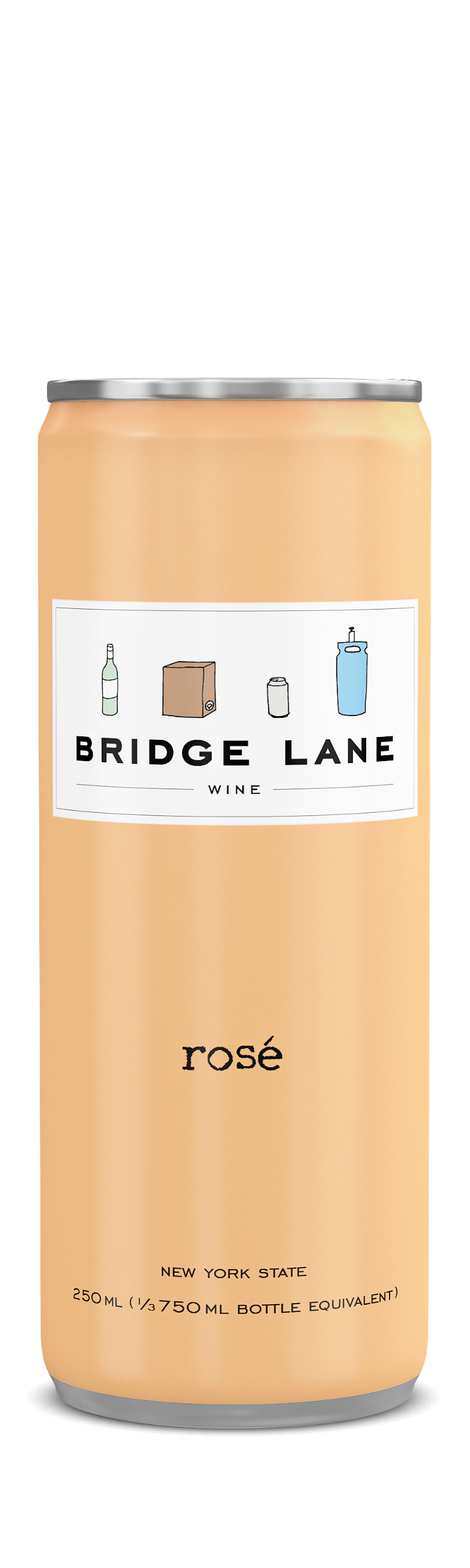 Bridge Lane Rose 4-PK 250ml can TO