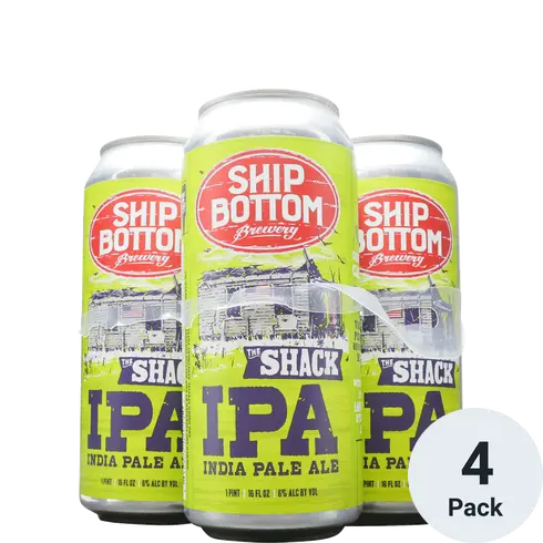 Ship Bottom Shack IPA 4Pk 16-oz can TO