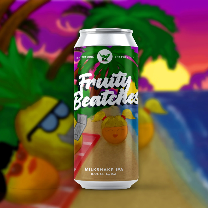 Ten7 Brewing Fruity Beatches 4pk 16-oz can TO