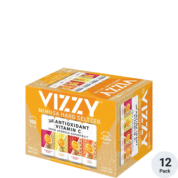Vizzy Mimosa Hard Seltzer Variety Pack 12pk-12oz cans TO
