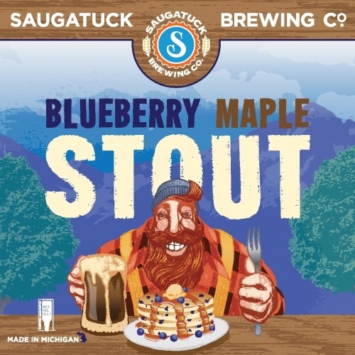 Saugatuck Blueberry Maple Stout 6pk 12-oz can TO